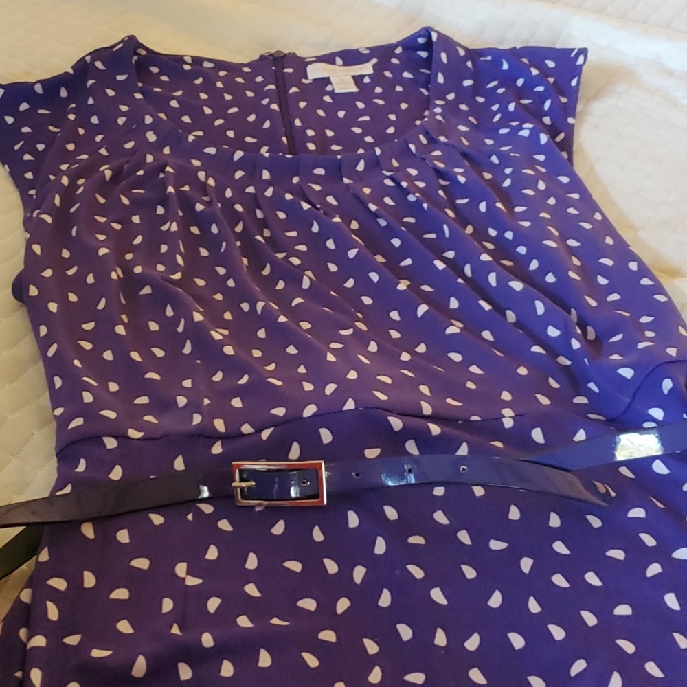 Fun Purple work dress - Picture 2 of 5